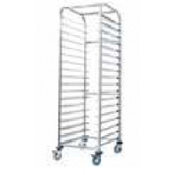 Simply Stainless SS16.BTI To suit 450mm x 660mm tray - 520mm w x 650mm d x 1800mm h BAKERY TROLLEYS